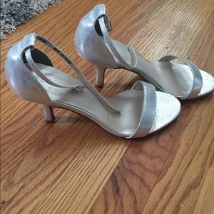 Silver heels
